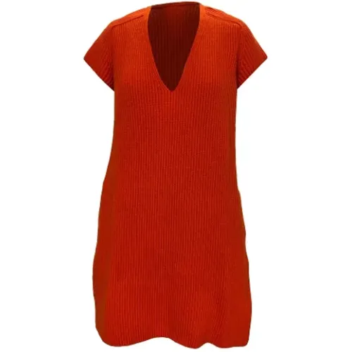 Pre-owned Wool dresses , female, Sizes: 3XL - Hermès Vintage - Modalova