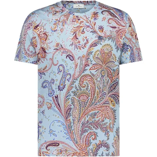 Paisley Pattern T-Shirt , male, Sizes: 2XL, 3XL, XL - ETRO - Modalova