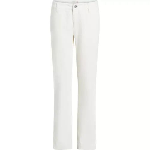 Samt Baumwolle Regular Fit Hose - Calvin Klein - Modalova