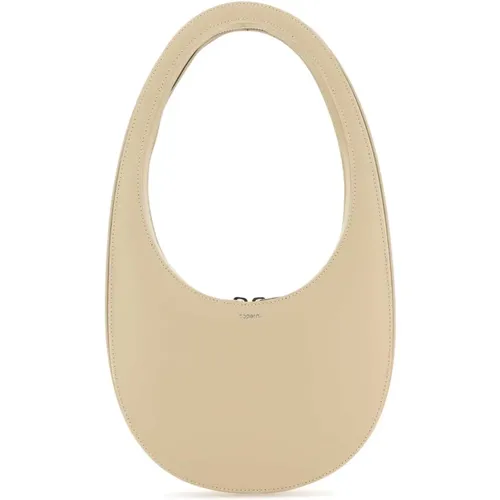 Swipe Handtasche aus Sandleder , Damen, Größe: ONE Size - Coperni - Modalova