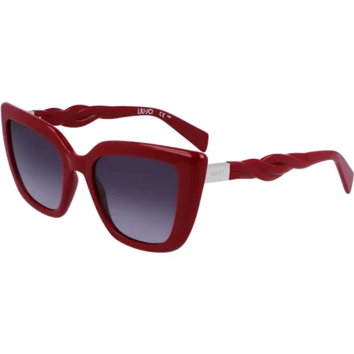 Violet Sunglasses Lj789S , female, Sizes: 52 MM - Liu Jo - Modalova