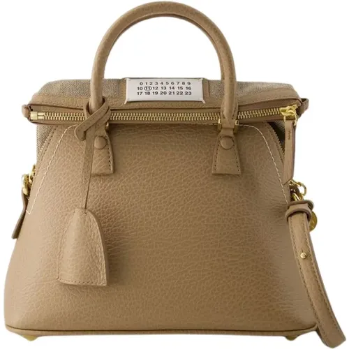 Classic Mini Hobo Bag - Leather - , female, Sizes: ONE SIZE - Maison Margiela - Modalova