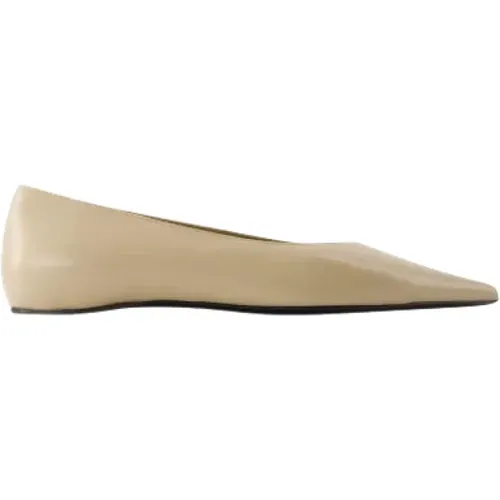 Leather flats , female, Sizes: 4 UK - TotêMe - Modalova