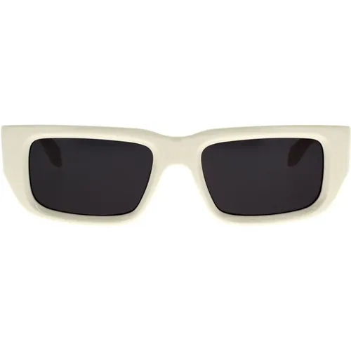 Timeless Rectangular Sunglasses , unisex, Sizes: 53 MM - Palm Angels - Modalova