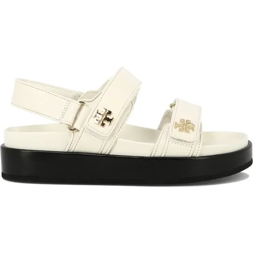 Kira Sport Sandalen Leder Gummi , Damen, Größe: 39 EU - TORY BURCH - Modalova