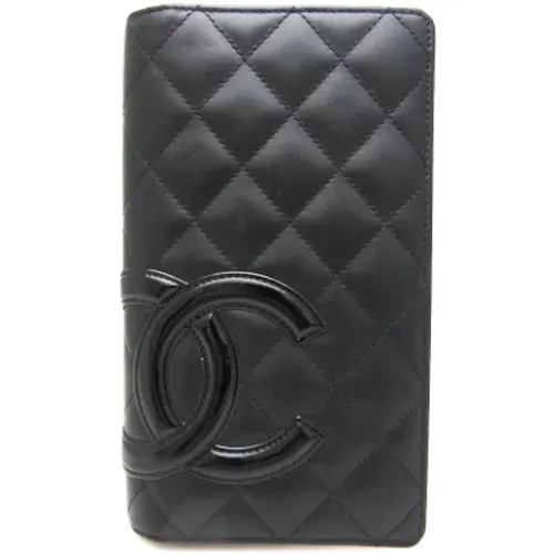 Pre-owned Leather wallets , female, Sizes: ONE SIZE - Chanel Vintage - Modalova