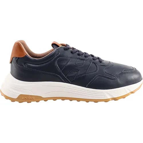 Hyperlight Leather Sneakers , male, Sizes: 11 UK, 9 UK, 7 1/2 UK, 10 UK - Hogan - Modalova