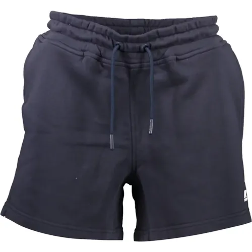 Sportliche Blaue Damen Shorts mit Elastischem Bund , Damen, Größe: L - K-way - Modalova