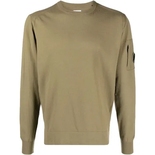 Casual Silver Wool Blend Sweater , male, Sizes: XL, L, 3XL, 2XL, M - C.P. Company - Modalova