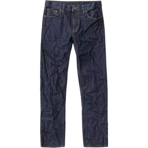 Gritty Jackson Soakedeps , male, Sizes: W30, W31, W34 - Nudie Jeans - Modalova