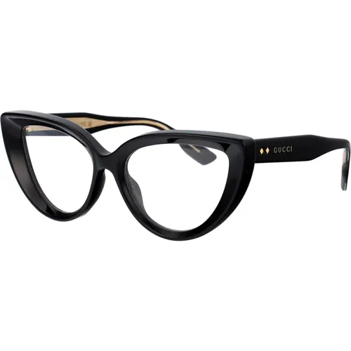 Stylische Optische Brille Gg1530O , Damen, Größe: 52 MM - Gucci - Modalova