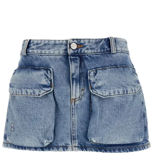 Denim Skirts , Damen, Größe: W27 - Icon Denim - Modalova