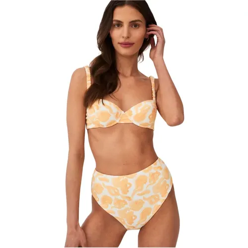 Vintage High-Waisted Bikini Bottom , Damen, Größe: XS - Undress Code - Modalova