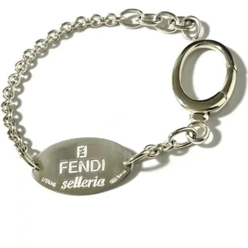 Pre-owned Silver bracelets , female, Sizes: ONE SIZE - Fendi Vintage - Modalova