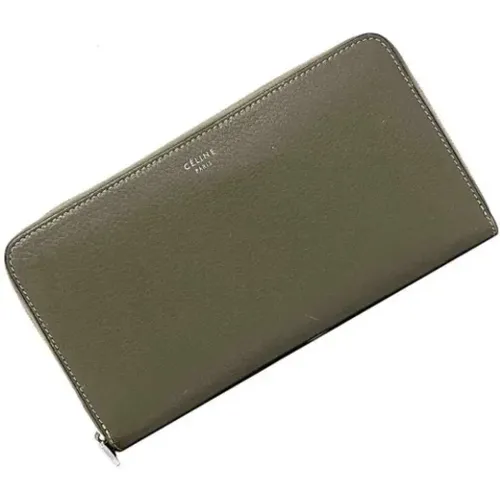 Pre-owned Leather wallets , unisex, Sizes: ONE SIZE - Celine Vintage - Modalova