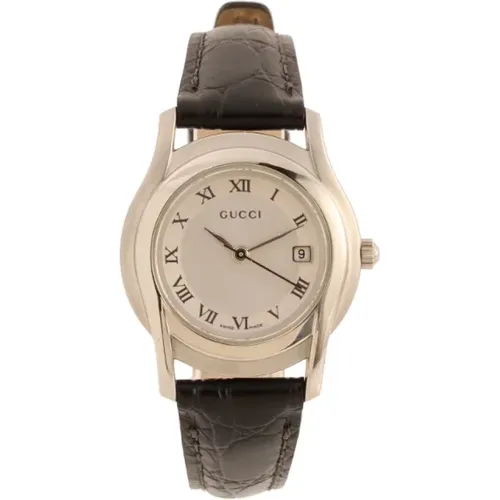 Pre-owned Metal watches , female, Sizes: ONE SIZE - Gucci Vintage - Modalova