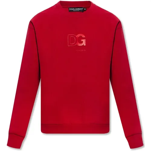 Logo Sweatshirt , Herren, Größe: S - Dolce & Gabbana - Modalova