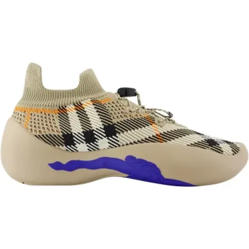 Nylon sneakers , female, Sizes: 4 UK, 2 UK, 3 UK - Burberry - Modalova