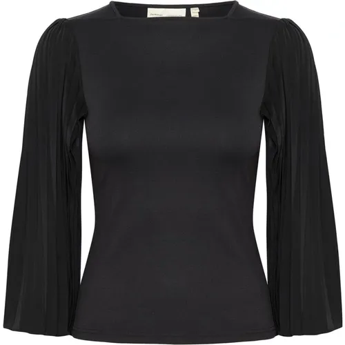 Elegant Boatneck Blouse with ¾ Sleeves , female, Sizes: XL - InWear - Modalova