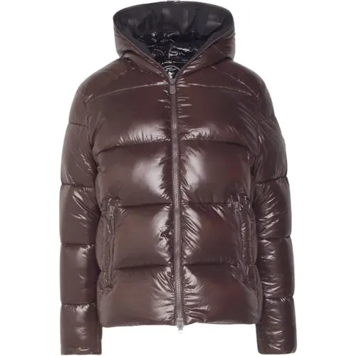 Edgard Puffer Jacket , male, Sizes: L, M, XL - Save The Duck - Modalova
