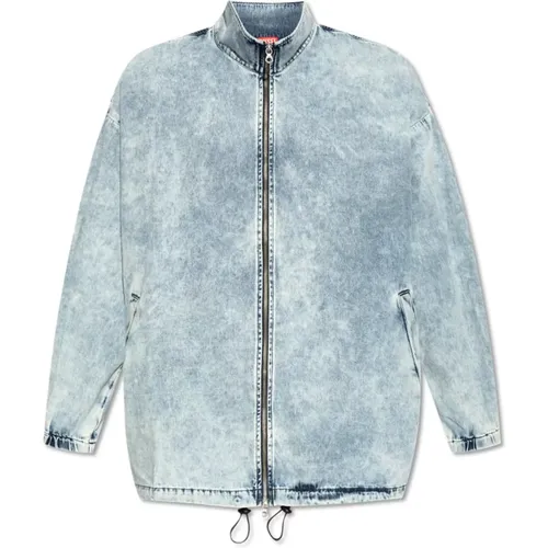 Denimjacke D-Krap-S1 , Herren, Größe: S - Diesel - Modalova