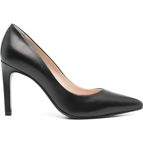 Leather Closed Toe Pumps , female, Sizes: 3 UK, 4 UK, 6 UK, 7 UK - Calvin Klein - Modalova