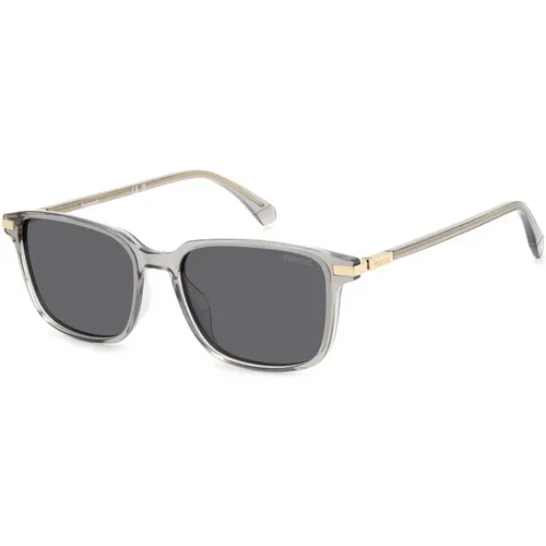 Beige/Grey Sunglasses,Havana Sunglasses - Polaroid - Modalova