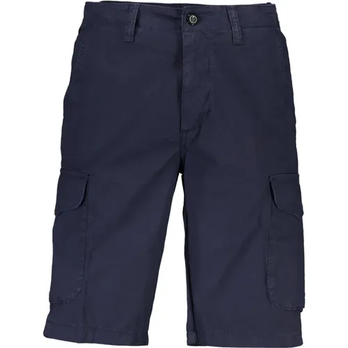 Bermuda Shorts Regular Fit Logo , male, Sizes: W32, W33, W31 - North Sails - Modalova