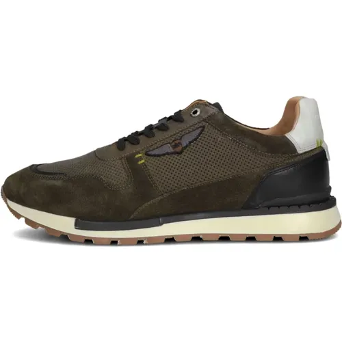 Grüne Aircobra Low Sneakers , Herren, Größe: 44 EU - PME Legend - Modalova