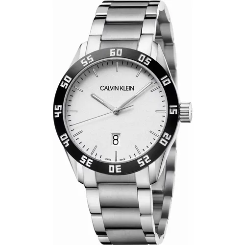 Elegant and Reliable Quartz Watch , male, Sizes: ONE SIZE - Calvin Klein - Modalova