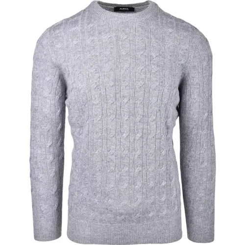 Sweater for Men , male, Sizes: XL, 2XL - Alpha Studio - Modalova