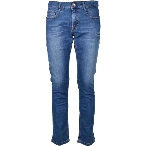 Herren Denim Jeans , Herren, Größe: W30 - Bikkembergs - Modalova