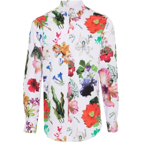 Floral Button-Up Shirt , male, Sizes: L, M - Vivienne Westwood - Modalova