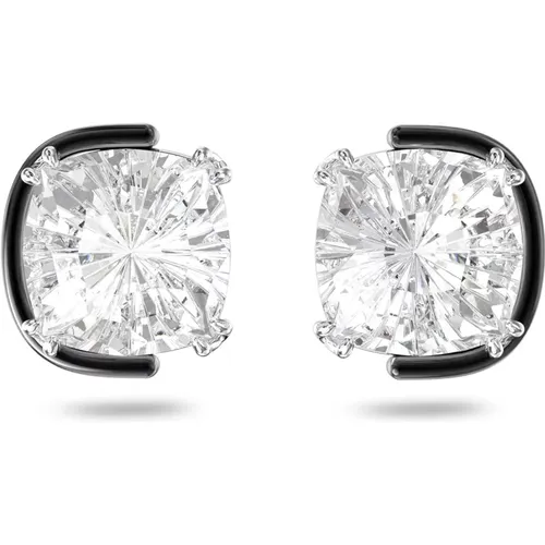 Harmonia Crystal Cushion Earrings , female, Sizes: ONE SIZE - Swarovski - Modalova