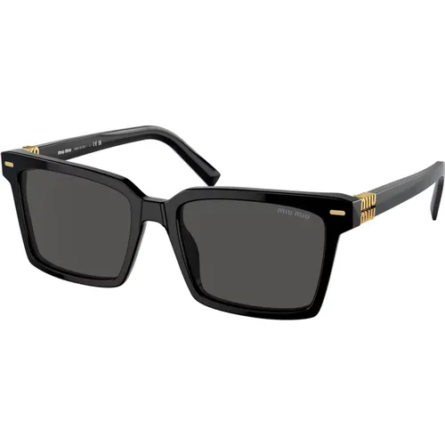 Stylische Sonnenbrille in verschiedenen Farben,Stylische Sonnenbrille in Farbe 16K07O,Stylische Sonnenbrille Vau01T - Miu Miu - Modalova