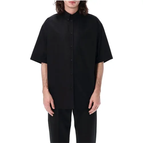 Mens Clothing Shirts Ss24 , male, Sizes: M - Balenciaga - Modalova