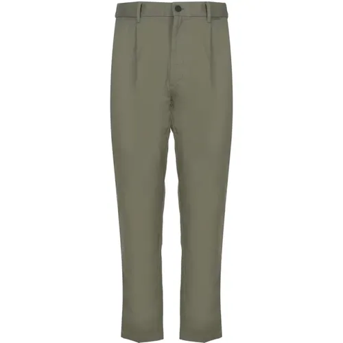 Cotton Elastan Trousers , male, Sizes: S - Calvin Klein - Modalova