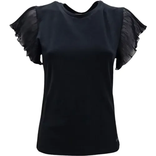 T-Shirt fashion short sleeve , female, Sizes: S - Liu Jo - Modalova