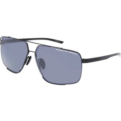 Stilvolle Sonnenbrille dunkle graue Gläser - Porsche Design - Modalova