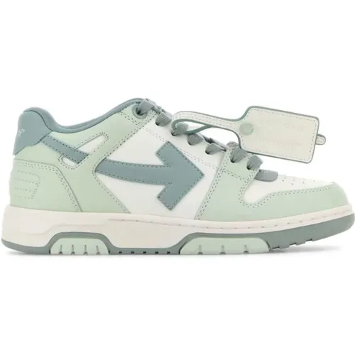 Grüne Sneakers für Frauen Aw24 , Damen, Größe: 37 EU - Off White - Modalova