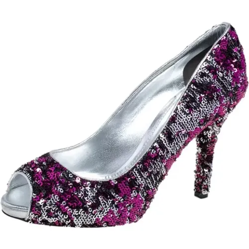 Pre-owned Stoff heels , Damen, Größe: 39 EU - Dolce & Gabbana Pre-owned - Modalova