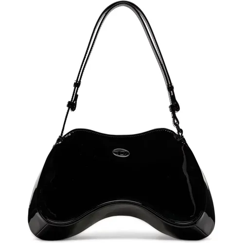 Play Shoulder - Glossy shoulder bag , female, Sizes: ONE SIZE - Diesel - Modalova