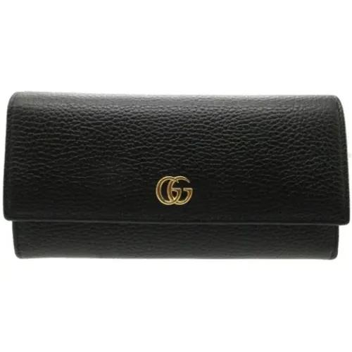 Pre-owned Leather wallets , female, Sizes: ONE SIZE - Gucci Vintage - Modalova