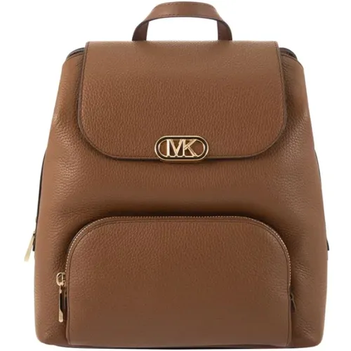 Kensington - Grained leather backpack , male, Sizes: ONE SIZE - Michael Kors - Modalova
