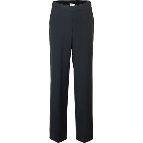 High Waist Wide Leg Trousers , female, Sizes: L - P.a.r.o.s.h. - Modalova