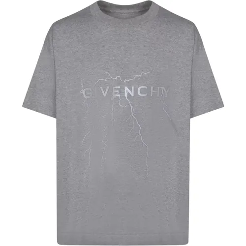 Men's Clothing T-Shirts & Polos Grey Ss24 , male, Sizes: L, S, M - Givenchy - Modalova