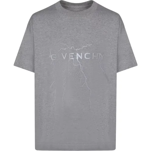 Men's Clothing T-Shirts & Polos Grey Ss24 , male, Sizes: L, S, XL, M - Givenchy - Modalova