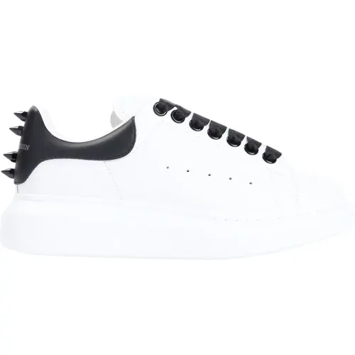 Weiße Schwarze Sneakers , Damen, Größe: 39 EU - alexander mcqueen - Modalova