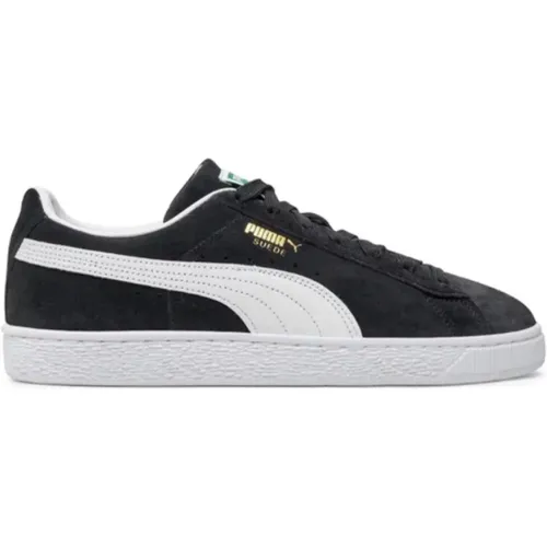 Schwarze Ledersneakers,Klassische Suede Sneakers - Puma - Modalova