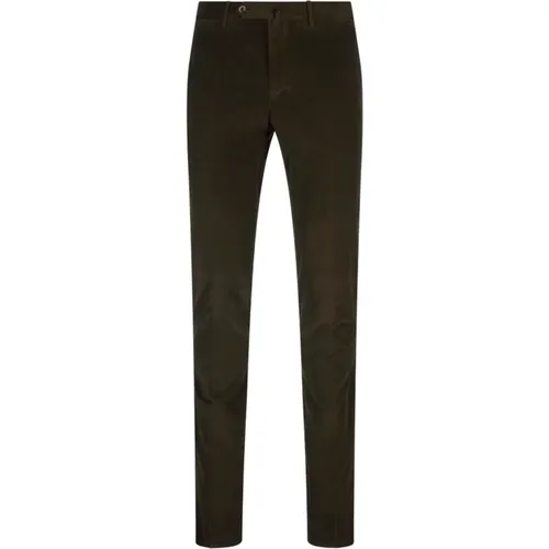 Slim Fit Tricotine Trousers , male, Sizes: XL, 3XL, L, 2XL, M - PT Torino - Modalova